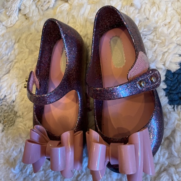 Mini Melissa toddler size 7 shoes - previously worn - Ultragirl and Mary Janes - Picture 2 of 3